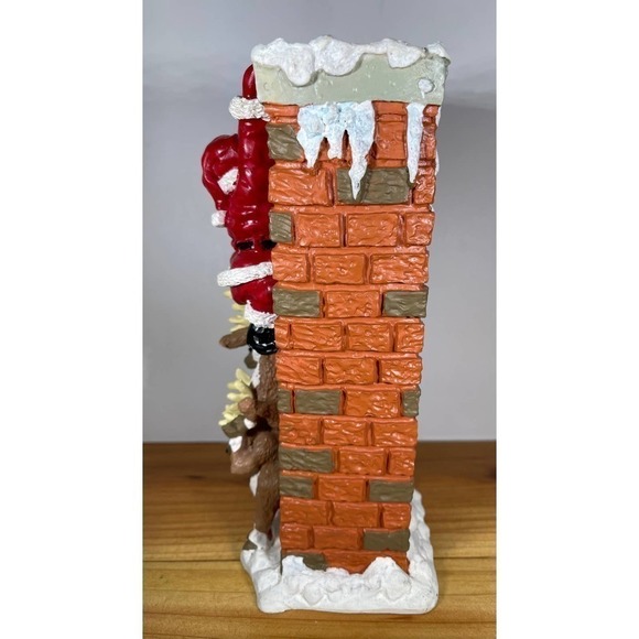 𝅺VTG House of Lloyd Around The World Christmas Up The Chimney Matchstick Holder - Picture 3 of 11